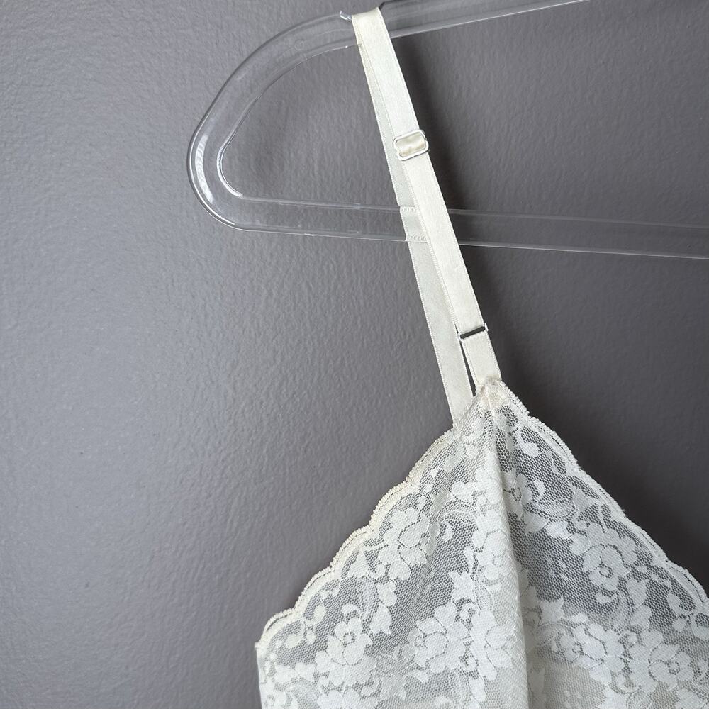 Vintage Vanity Fair Full Slip Lace Antron III‎ Nylon 70s Cream Womens 34 Medium - Picture 7 of 15